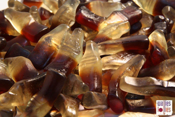 Gummy Cola Bottles in 200g bag